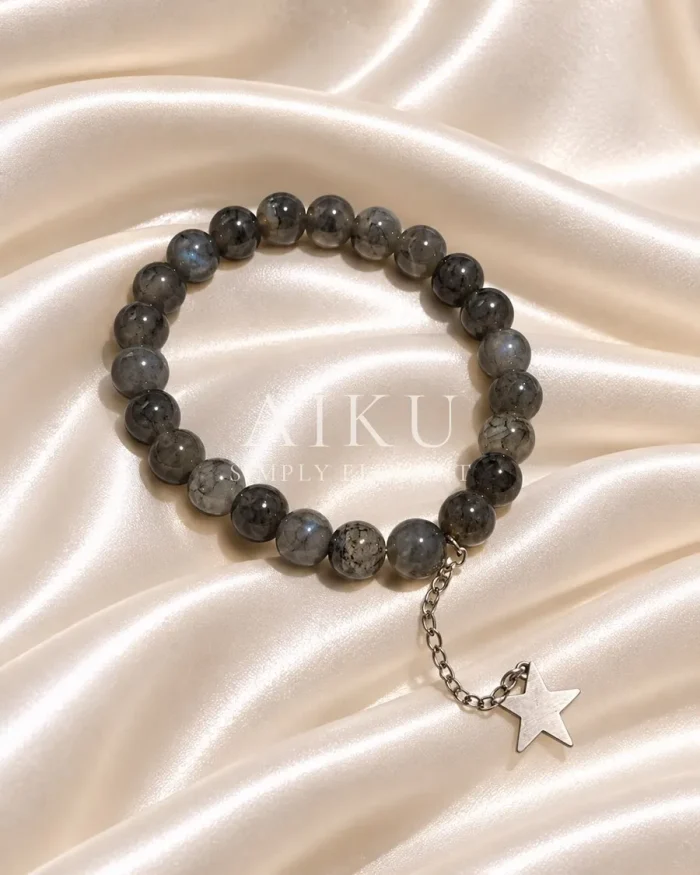 Galaxy Silver Star Stacker Bracelet