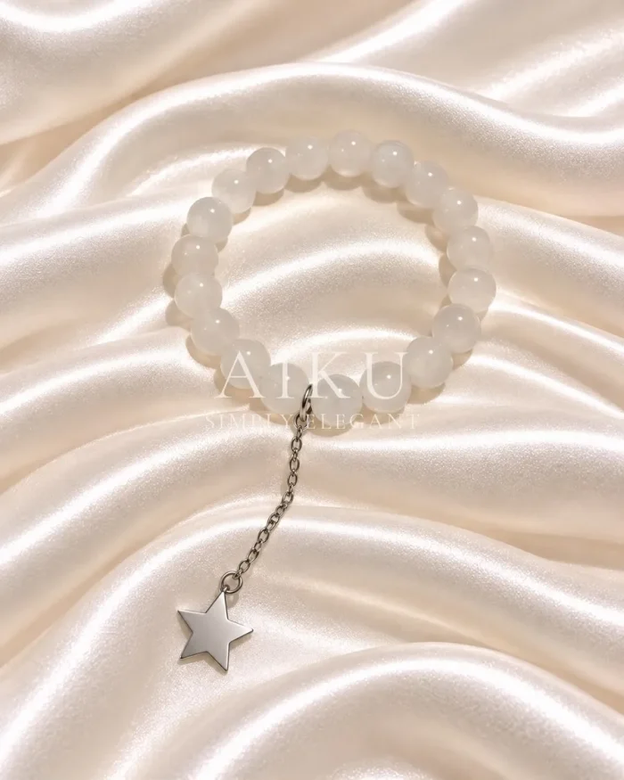 Moon & Star Crystal Bracelet